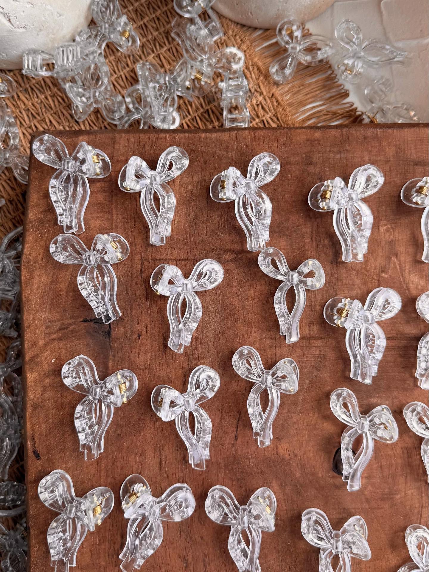 کلیپس پاپیون شفاف